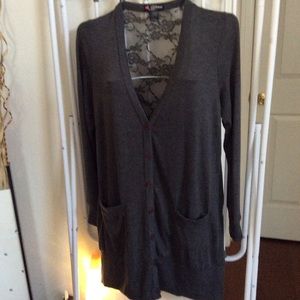 🌹Lace back Sweater🌹Size L🌹